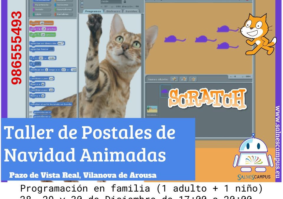 Taller de Tarjetas de Navidad Animadas
