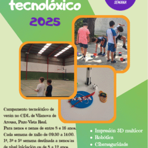 TecnoCamp Vilanova de 28/07 al 01/08 de 2025